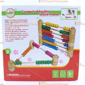 Toptan ahşap ayrılabilir parçalı puzzle abaküs