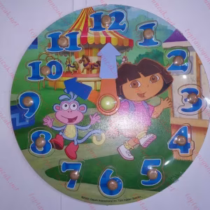 Toptan ahşap eğitici dora saat