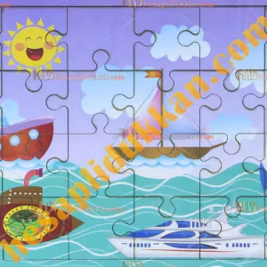 Toptan Ahşap puzzle deniz taşıtları