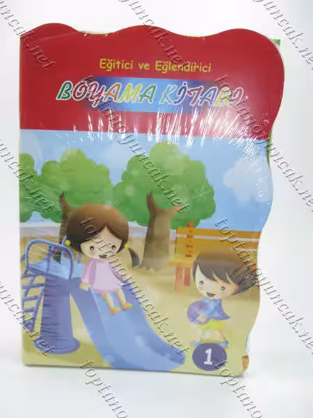 Toptan boyama kitabı kalın modeli