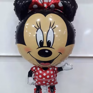 Toptan Büyük Elbiseli Minnie folyo balon