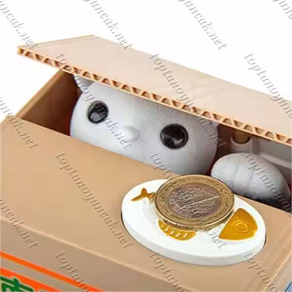 Toptan Cat in Box Kutudaki Kedi Kumbara