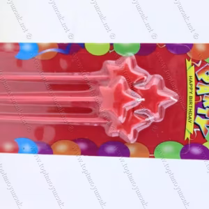 Toptan doğum günü pasta mumları çubuklu yıldız