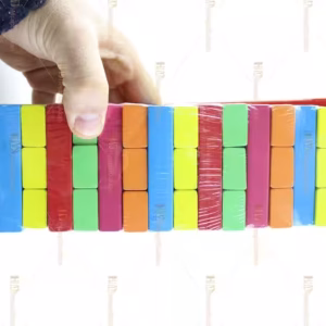 Toptan eğitici oyuncak renkli jenga denge oyunu