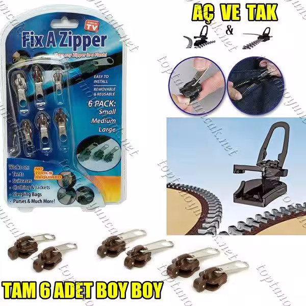 Toptan Fix A Zipper Fermuar Tamir Seti