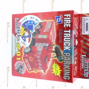 Toptan fiyat kutulu itfaiye arabası lego