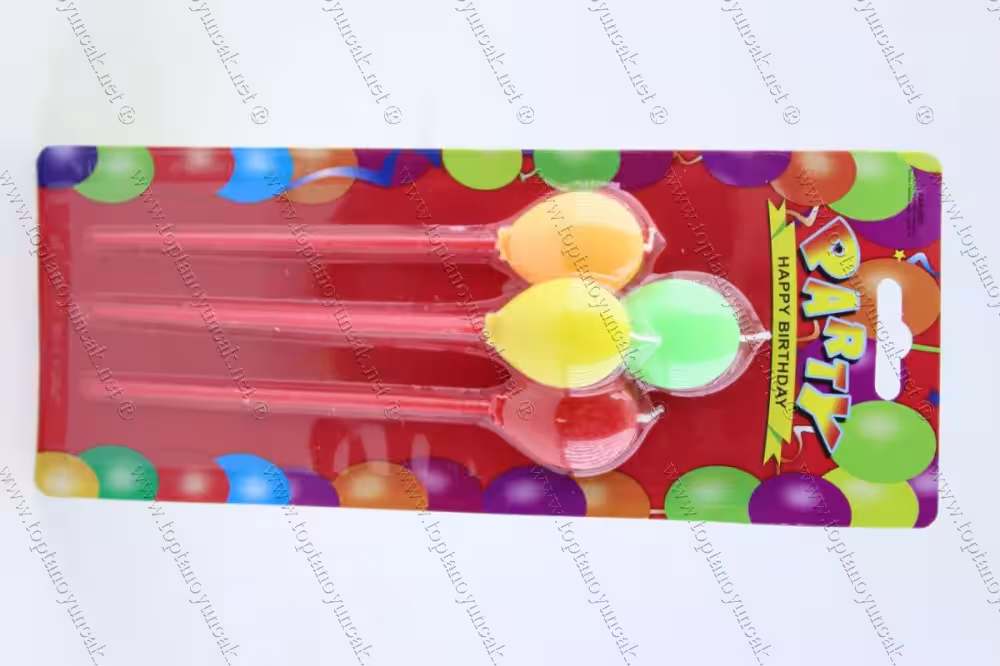 Toptan fiyat pasta mumu balon renkli doğum günü