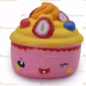 Toptan gülümseyen kek squishy büyük boy