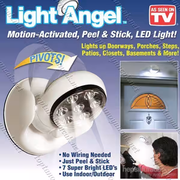 Toptan Hareket Sensörlü Led Lamba Light Angel