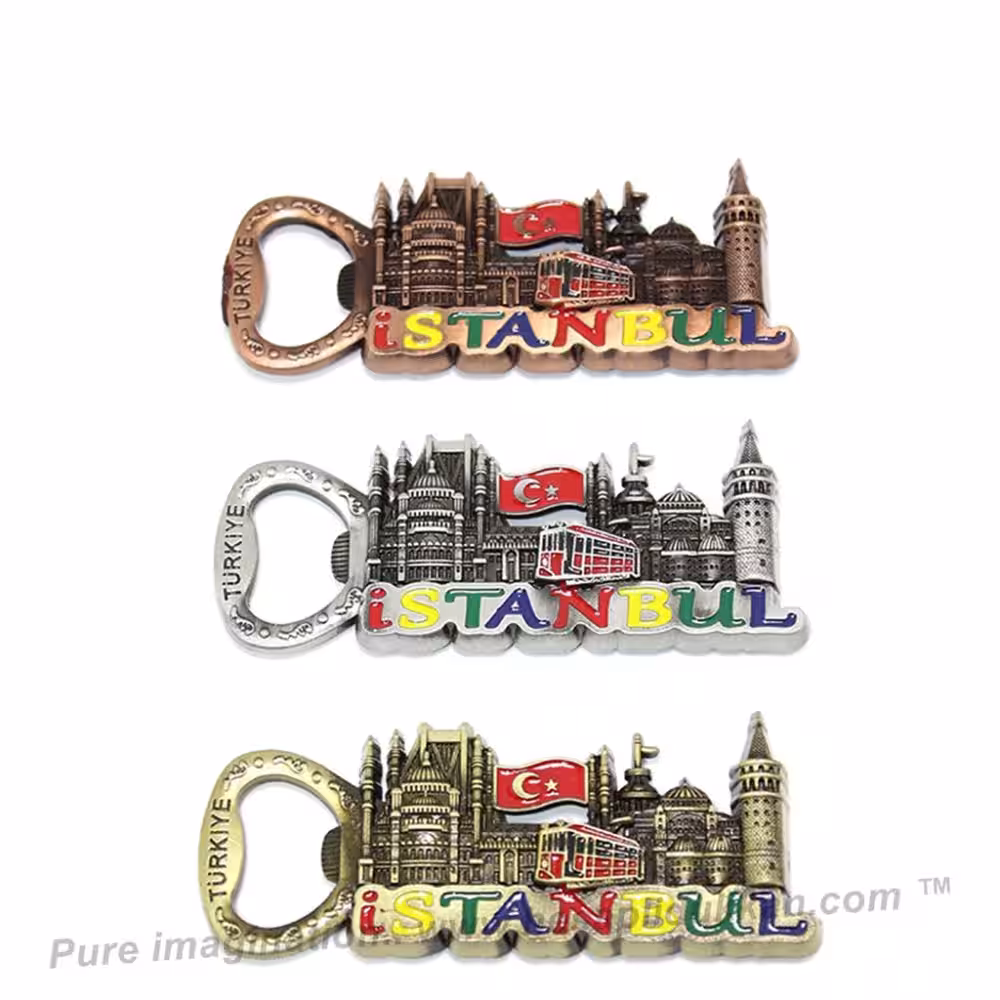Toptan İstanbul Temalı Yöresel Magnet Açacak
