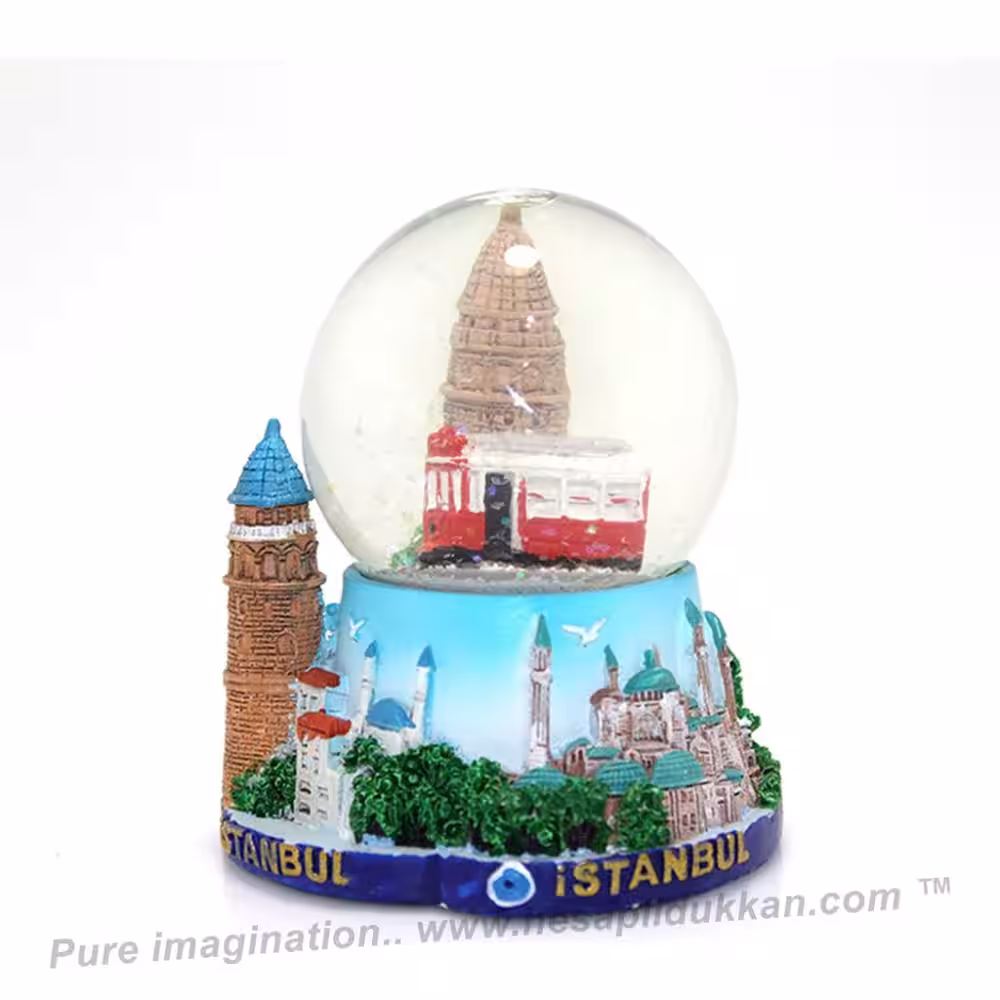 Toptan İstanbul Yöresel Kar Küresi