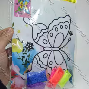 Toptan jel kum boyama parlak renkler