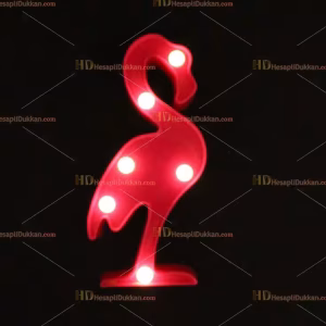 Toptan kaktüs led lamba flamingo