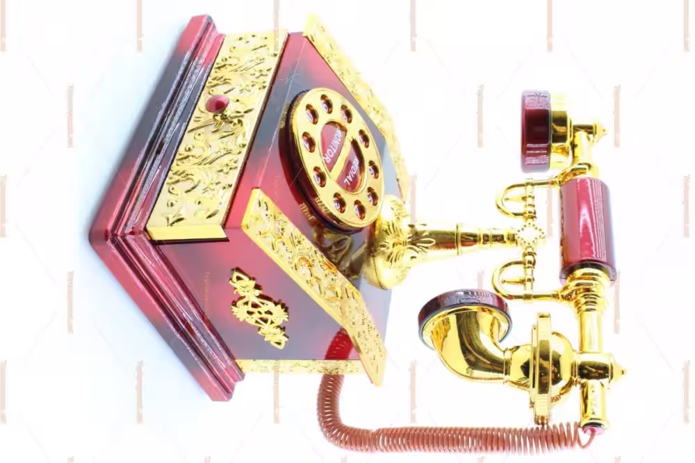 Toptan klasik telefon şeklinde müzik kutusu