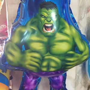 Toptan Küçük Hulk folyo balon