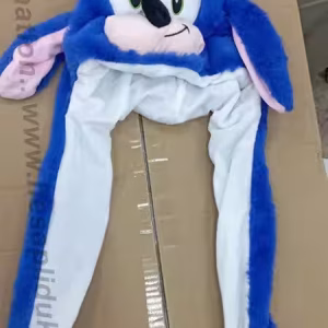 Toptan kulakları hareketli ışıklı şapka sonic