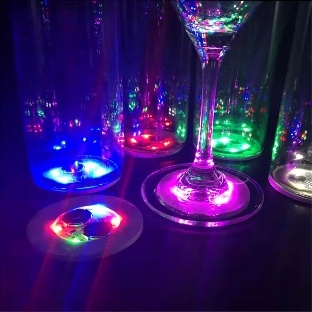 Toptan LED Işıklı Bardak Altlıkları