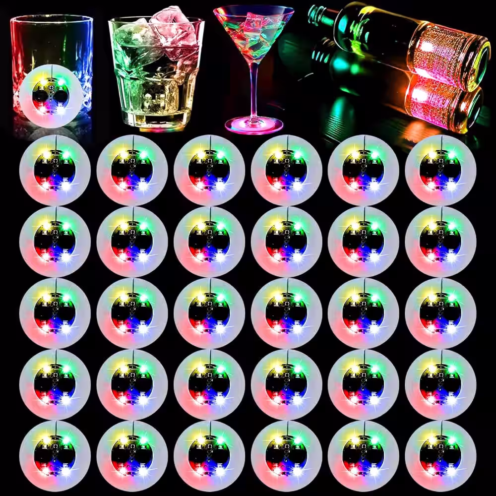 Toptan LED Işıklı Bardak Altlıkları