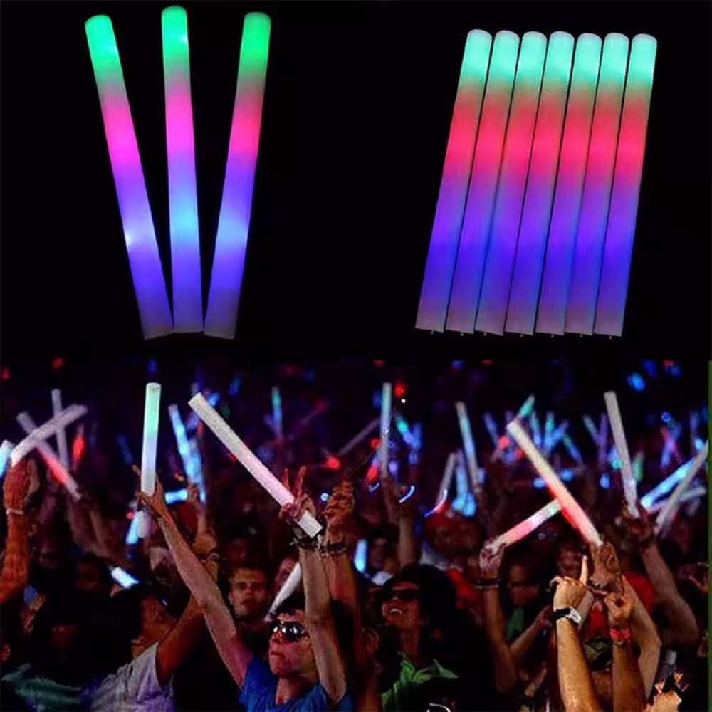 Toptan LED Işıklı Sünger Parti Çubukları