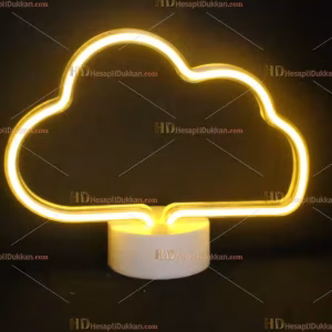 Toptan Led neon lamba Çift Yüz Bulut