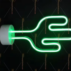 Toptan Led Neon Lamba Kaktüs