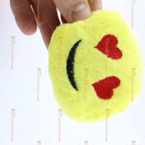 Toptan makine peluş anahtarlık emoji mini