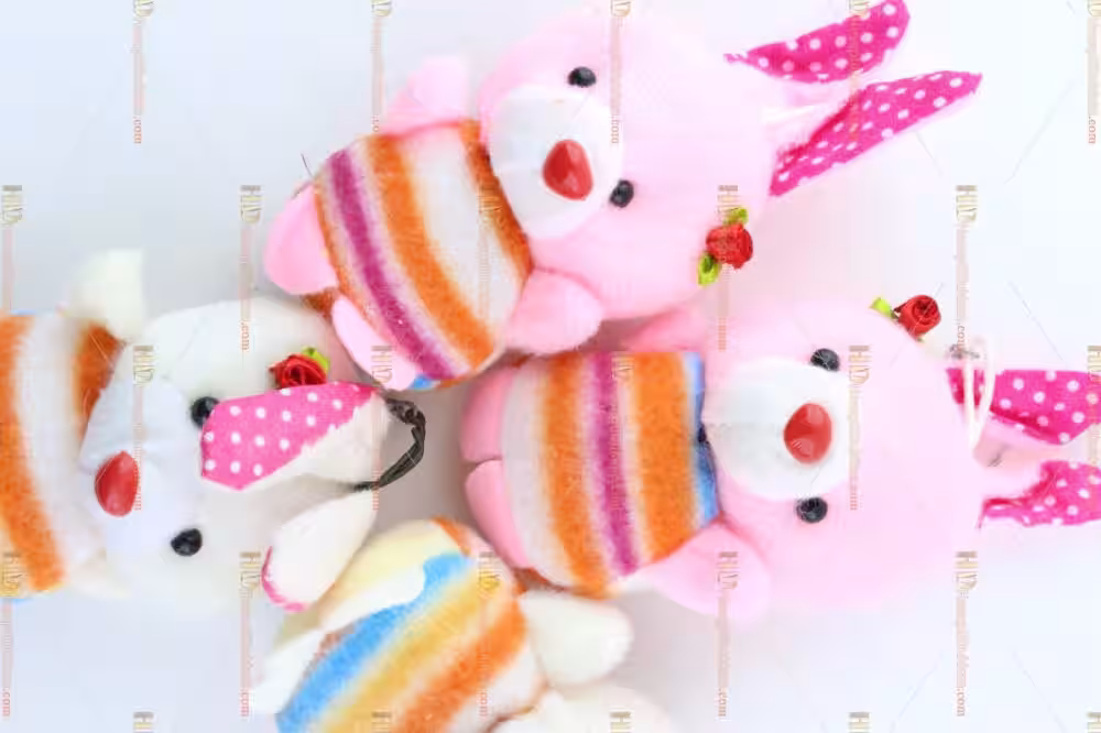 Toptan makine peluş anahtarlık tavşan