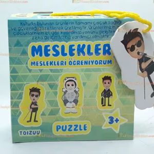 Toptan meslekler eğitici puzzle kartlar