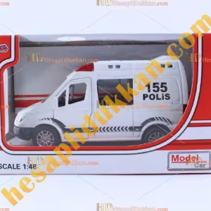 Toptan metal çek bırak polis araba promosyon oyuncak ucuz fiyat