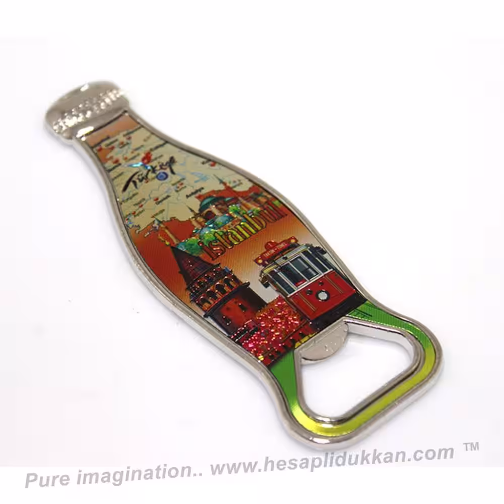 Toptan Metal İstanbul Temalı Yöresel Açacak SM44622