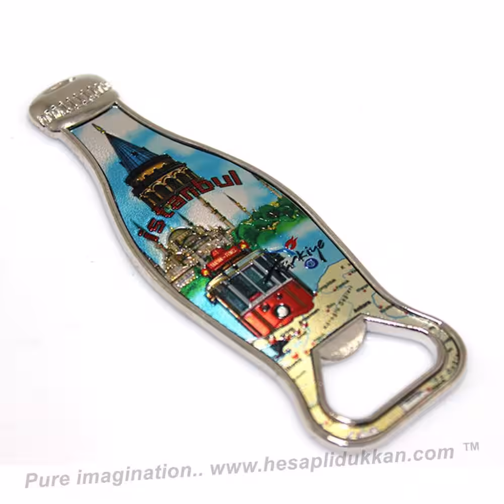 Toptan Metal İstanbul Temalı Yöresel Açacak SM44623