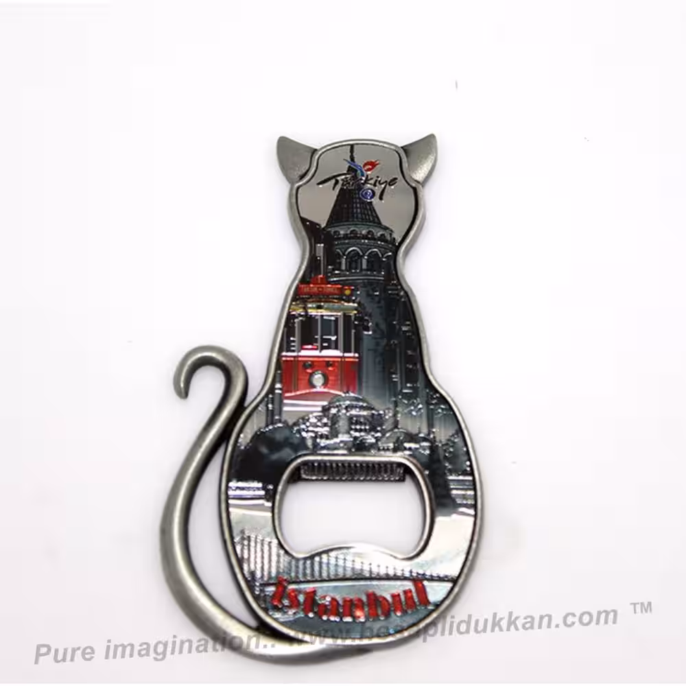 Toptan Metal İstanbul Temalı Yöresel Açacak SM44628