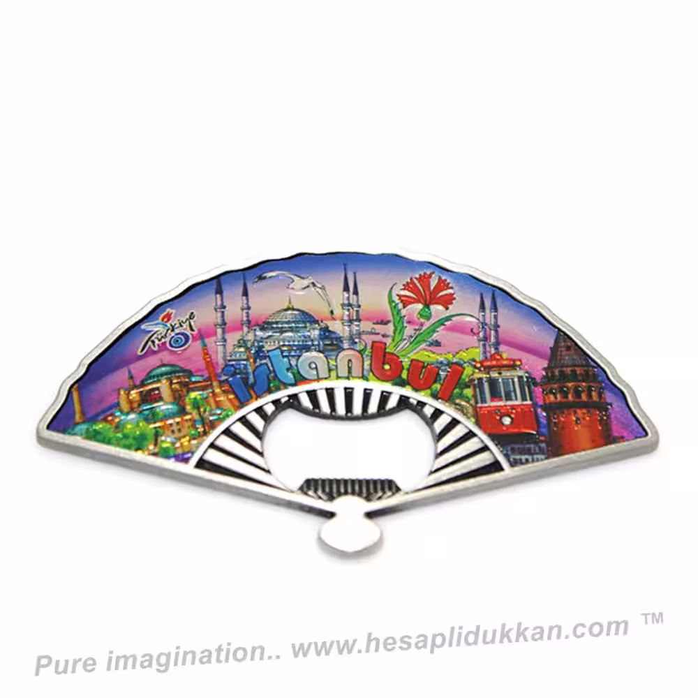 Toptan Metal İstanbul Temalı Yöresel Açacak SM44631