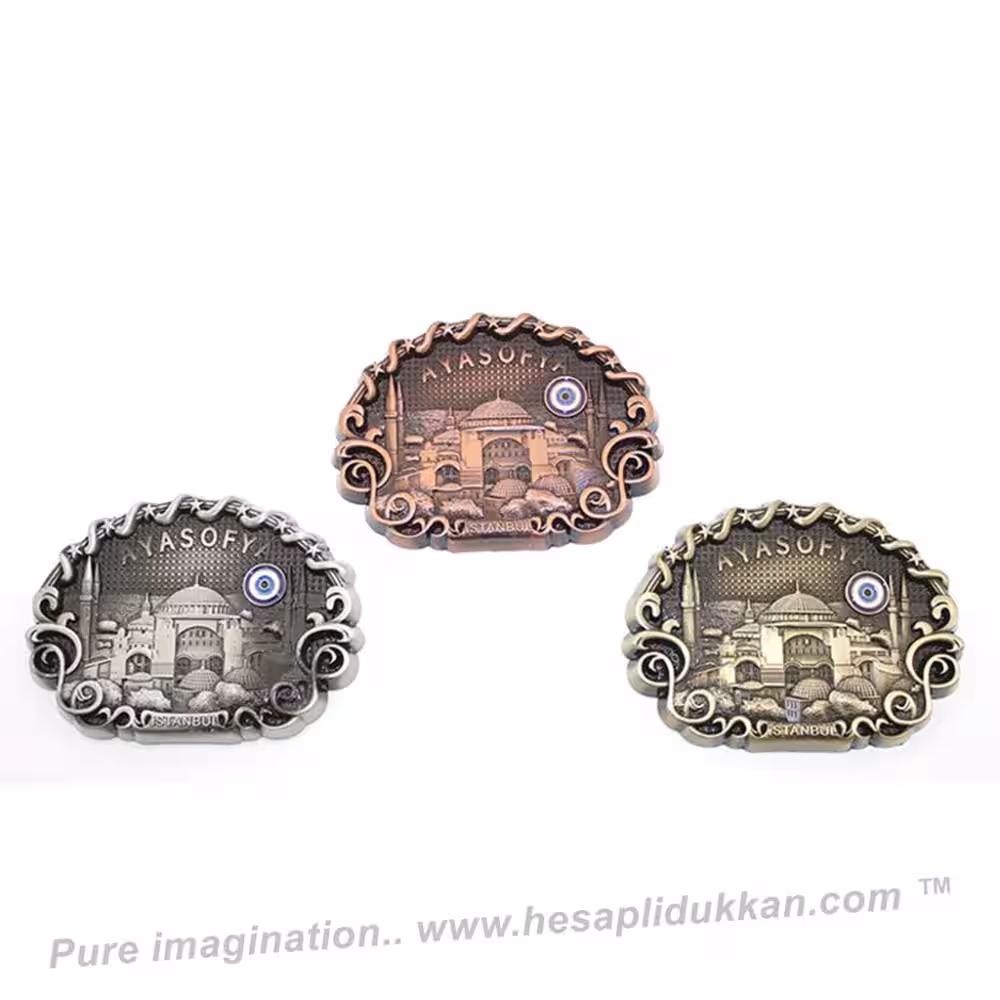 Toptan Metal İstanbul Temalı Yöresel Magnet SM44608
