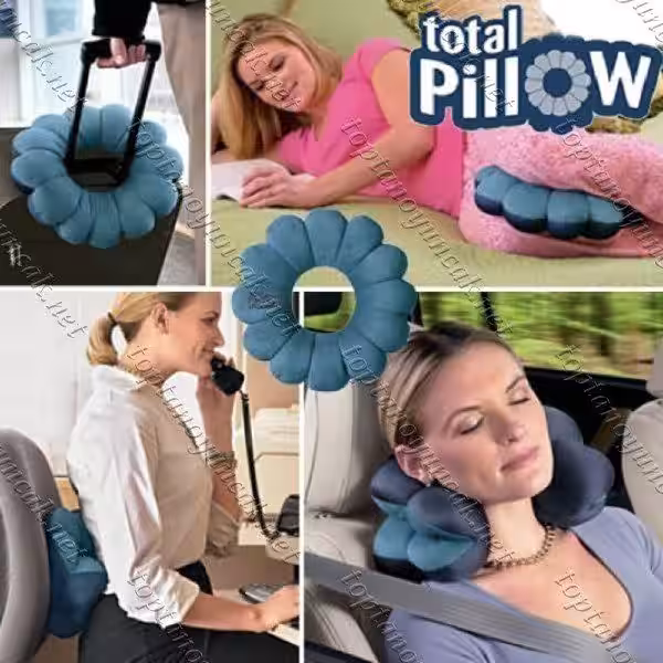 Toptan Mikro Boncuklu Yumuşak Yastık Simit Total Pillow