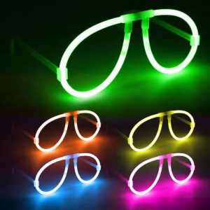 Toptan Neon Glow Işıklı Fosfor Gözlük Satışı