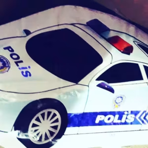 Toptan orta polis arabası folyo balon