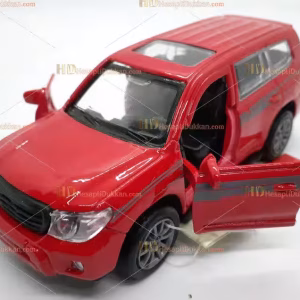 Toptan oyuncak kırmızı jeep metal çek bırak araba