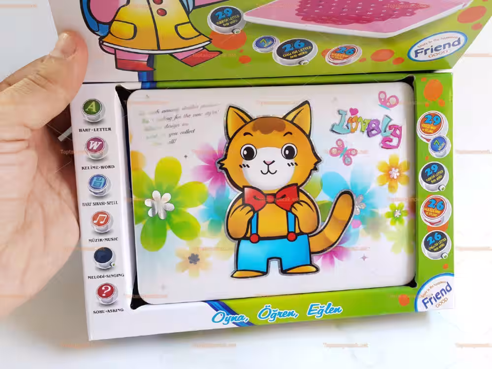 Toptan oyuncak laptop bilgisayar eğlen öğren