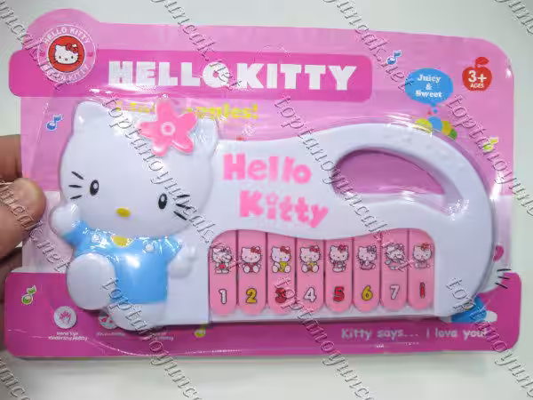 Toptan oyuncak piyano hello kitty