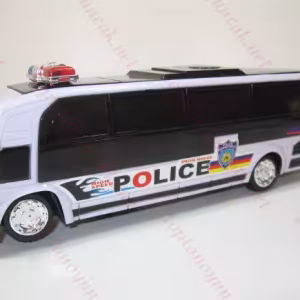 Toptan oyuncak polis otobüsü ışıklı müzikli