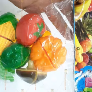 Toptan oyuncak poşetli mutfak kesme doğrama seti