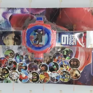 Toptan oyuncak projeksiyonlu yansıtmalı saat big hero
