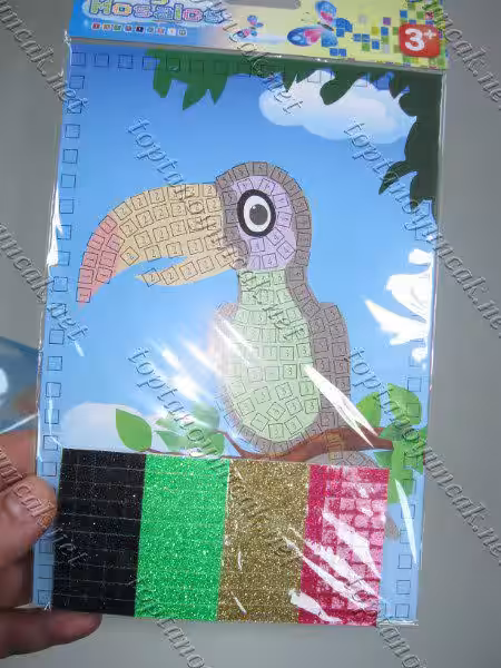 Toptan parçacık yapıştırma el işi