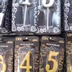 Toptan pasta mumu rakam tekli metalik orta