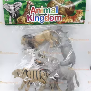 Toptan plastik hayvan seti animal kingdom