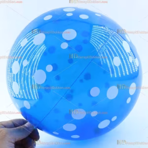 Toptan plastik hayvan şişme balon deniz topu mavi