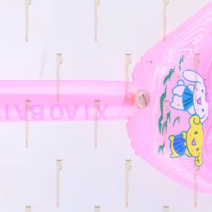 Toptan plastik hayvan şişme balon el şeklinde pembe