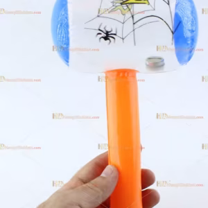 Toptan plastik hayvan şişme balon spider man çekiç
