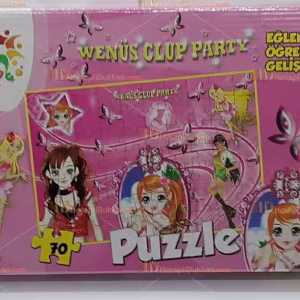 Toptan prenses puzzle 70 parça